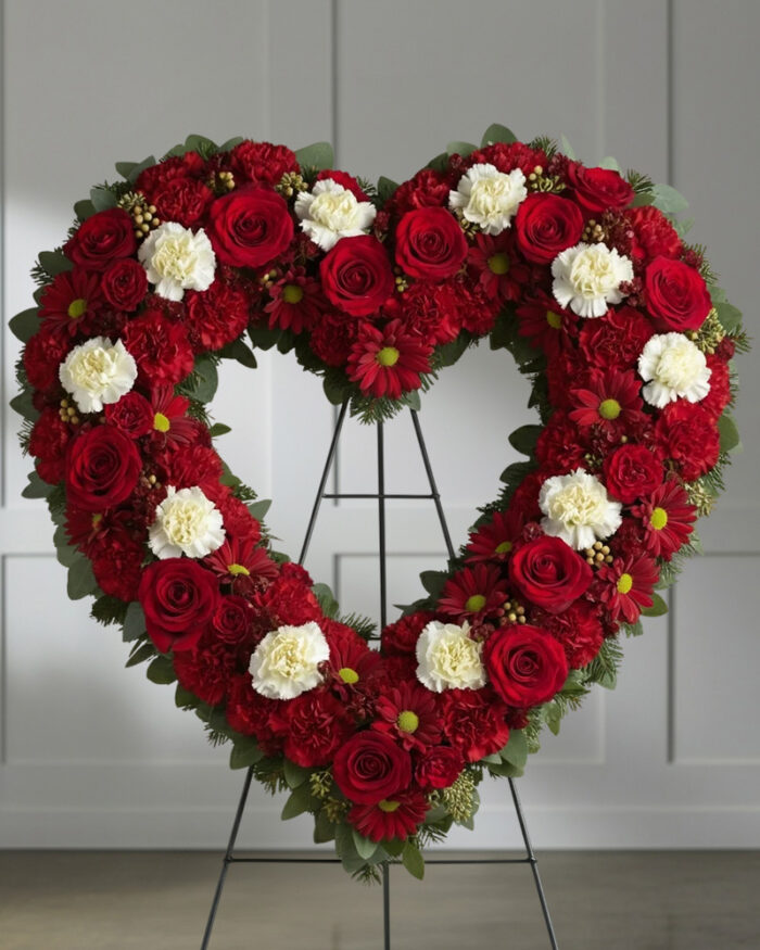 Blessed Heart Standing Spray